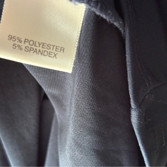 Women’s Navy Button Front Long Sleeve Midi Dress Workwear Casual Plus 18/20 - Picture 4 of 6